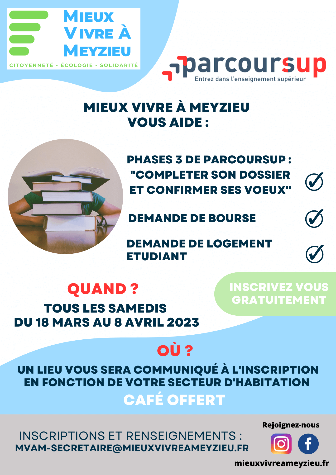 mvam aide parcoursup prolongation