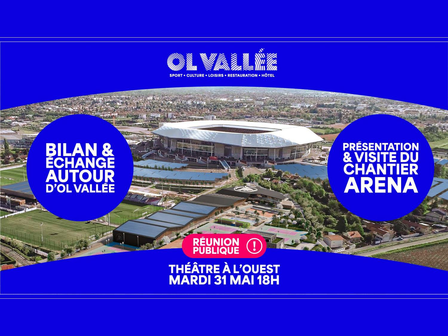 ol vallee ldlc arena reunion publique